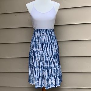 🌻J Jill Boho Tye Dye Skirt🌻